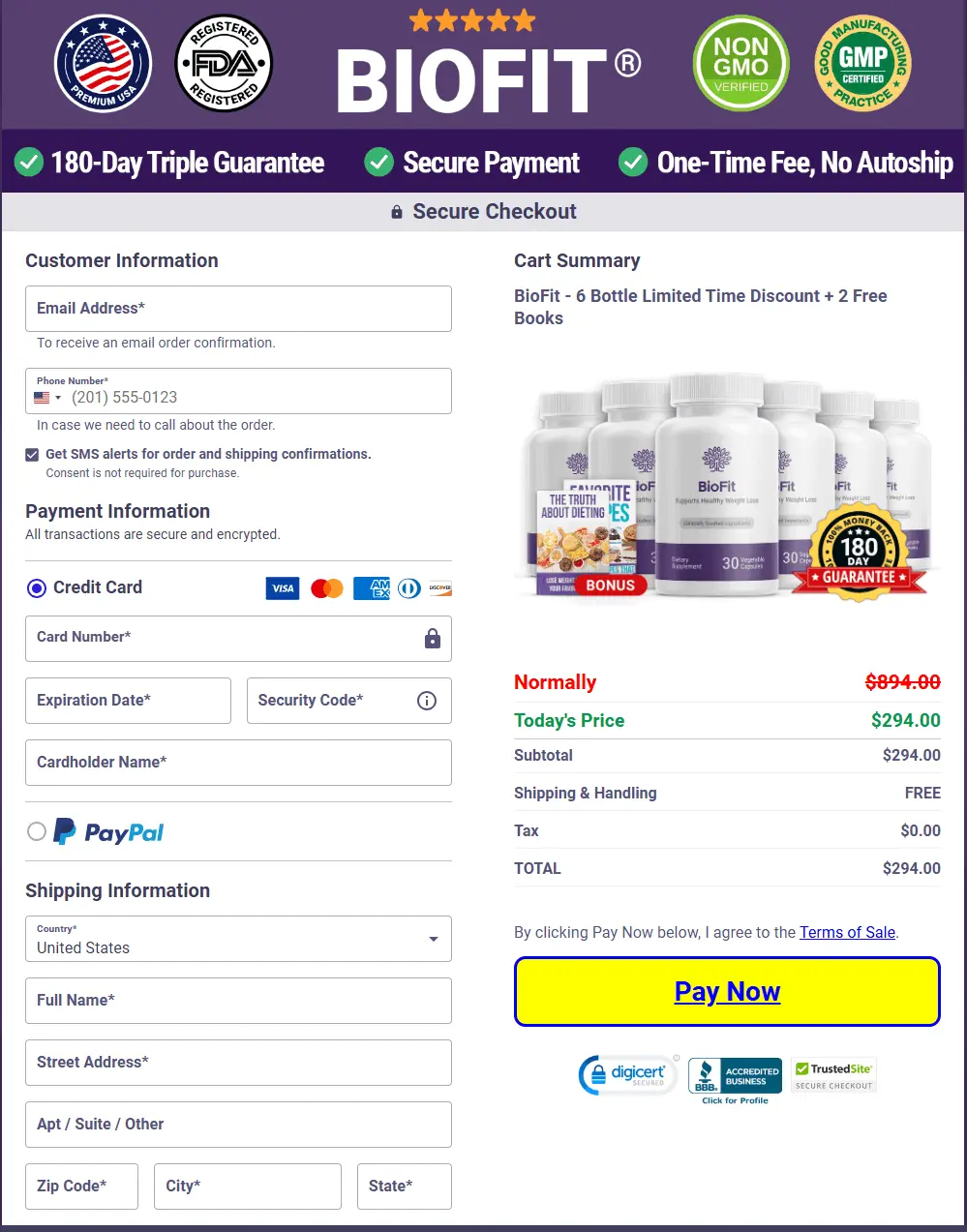 biofit buy page